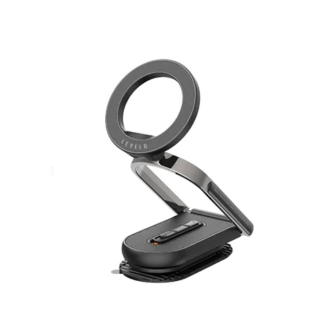 هولدر موبایل و مونوپاد لِولو مدل LEVELO NERO MAGSAFE CAR HOLDER & SELFIE STICK