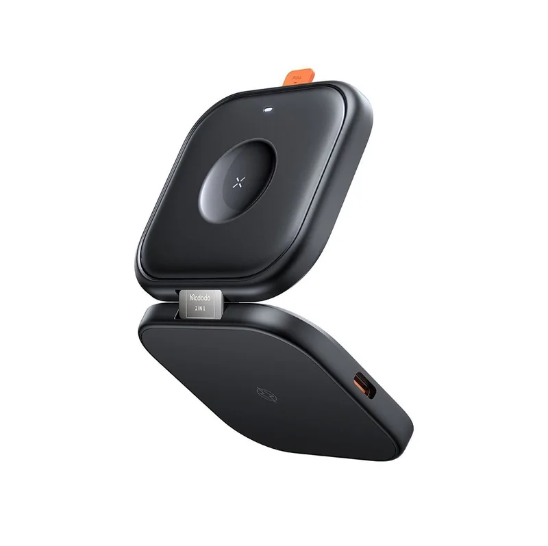 شارژر وایرلس 2 کاره مک دودو مدل MCDODO MAGNETIC WIRELESS CHARGER CH-216
