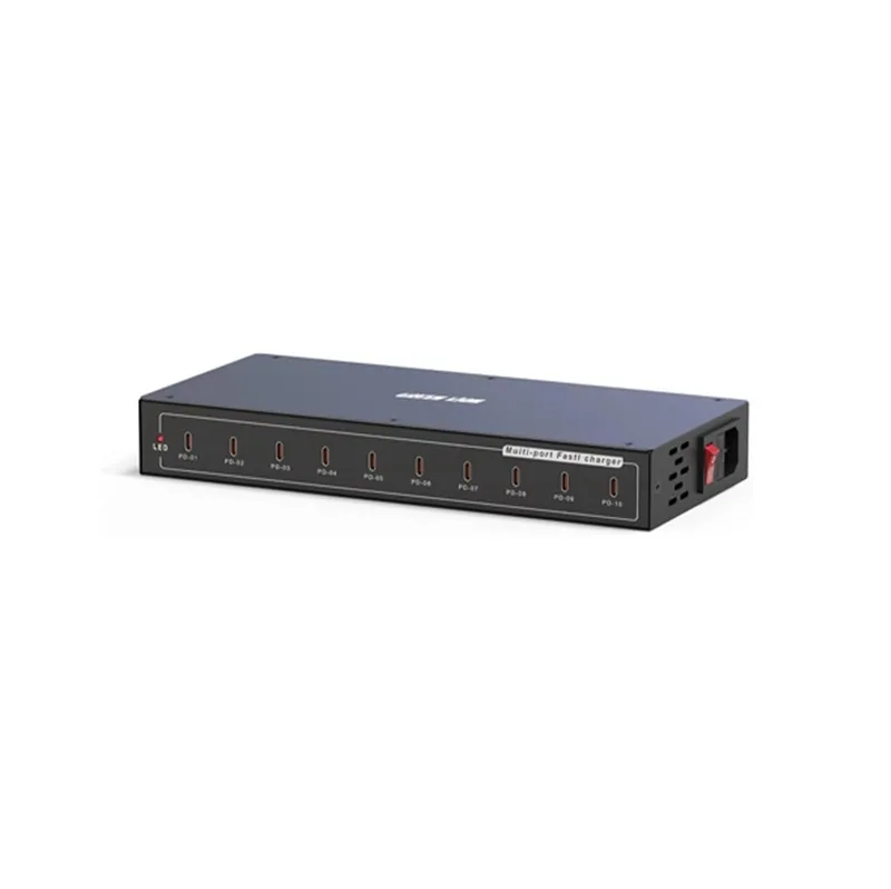 ایستگاه شارژ گرین لاین مدل GREEN LION PD MULTI PORT 10 GNML10PD3MBK