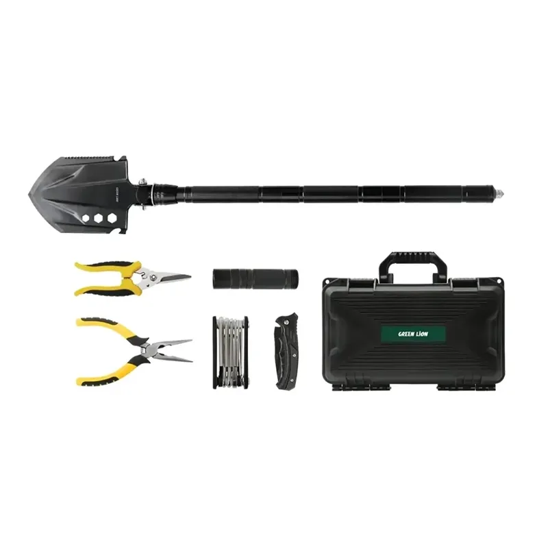 ست ابزار کمپینگ گرین لاین مدل GREEN LION SURVIVAL X9 GNSRX9TOOLBK