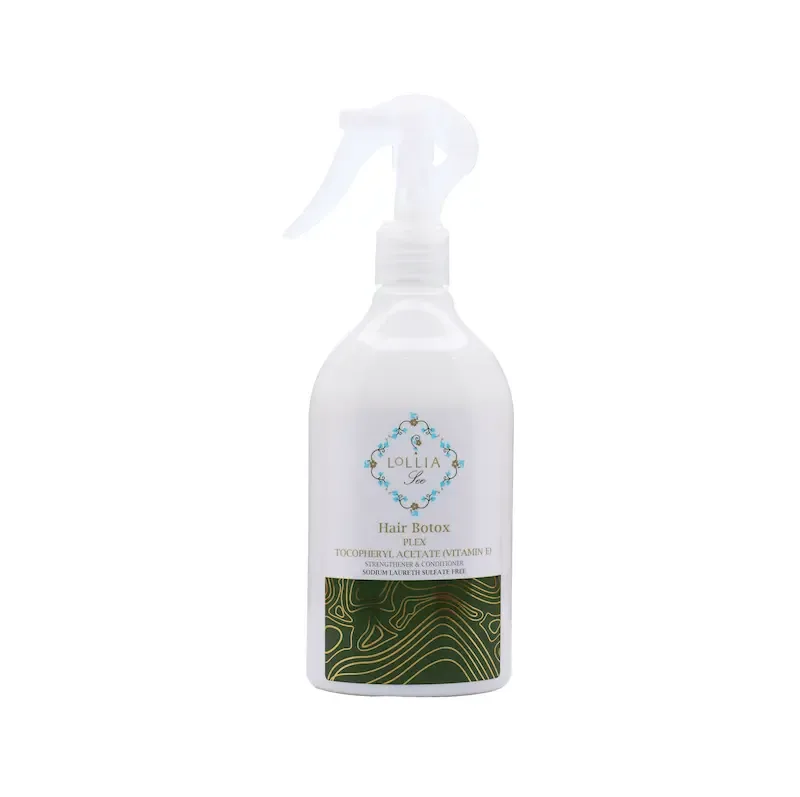 لوسیون تقویت کننده مو لولیا حاوی ویتامین E بدون سولفات Lulia Hair Strengthening Lotion contains sulfate-free vitamin E.
