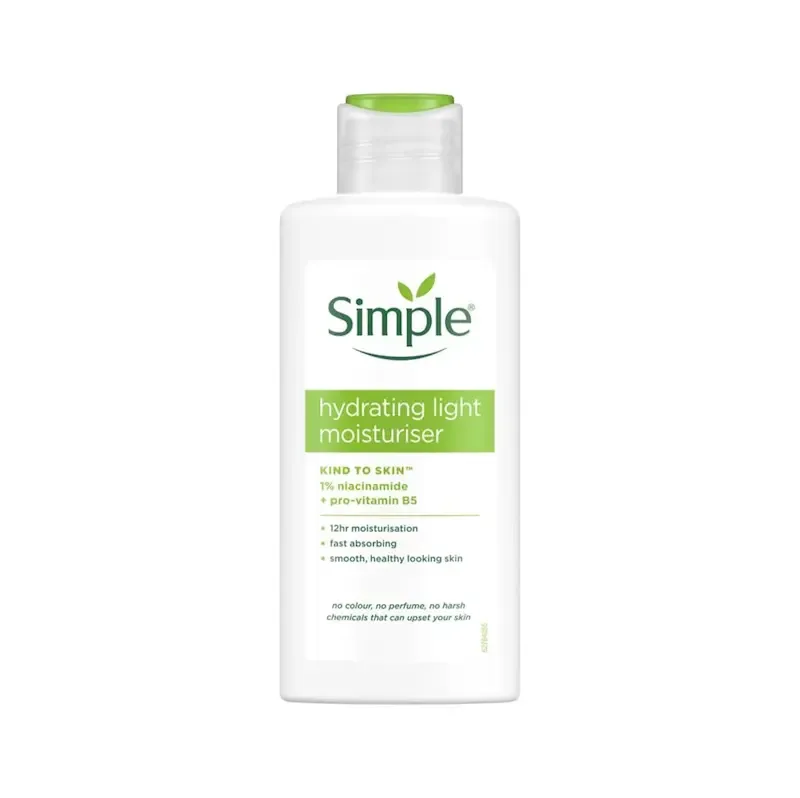 کرم آبرسان و مرطوب کننده مدل Light برند Simple
