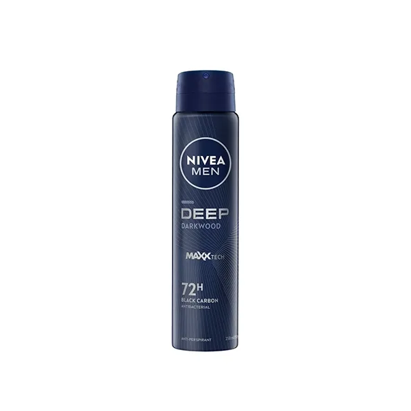 اسپری بدن Deep Dark Wood Max ضد تعریق 72 ساعته مردانه برند Nivea