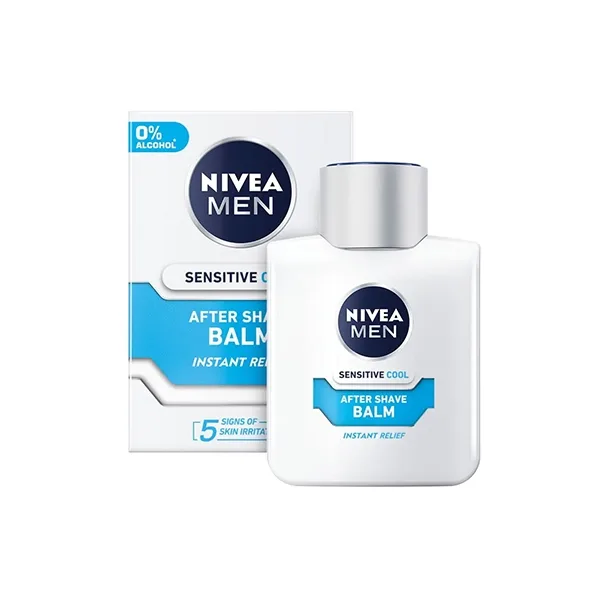 بالم افتر شیو مدل Sensitive Cool برند Nivea مردانه حاوی عصاره بابونه
