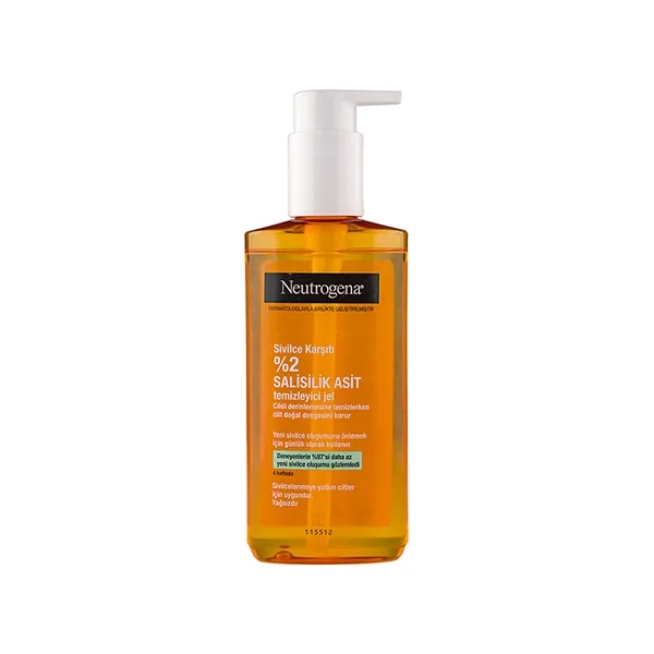 ژل شستشوی ضد جوش مدل %2 Salicylic Acid برند Neutrogena