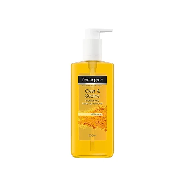 میسلار زردچوبه مدل Clear & soothe برند Neutrogena حجم 200 میل