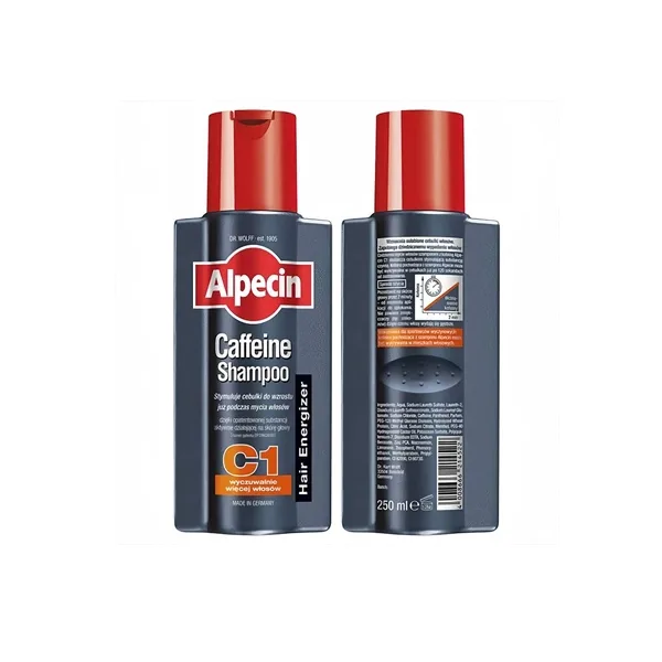 شامپو ضد ریزش مدل Caffeine C1 برند Alpecin
