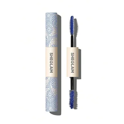 ریمل دو سر بلند کننده رنگی ضد اب شیگلم مدل all in one volume & mascara waterproof SHEGLAM
