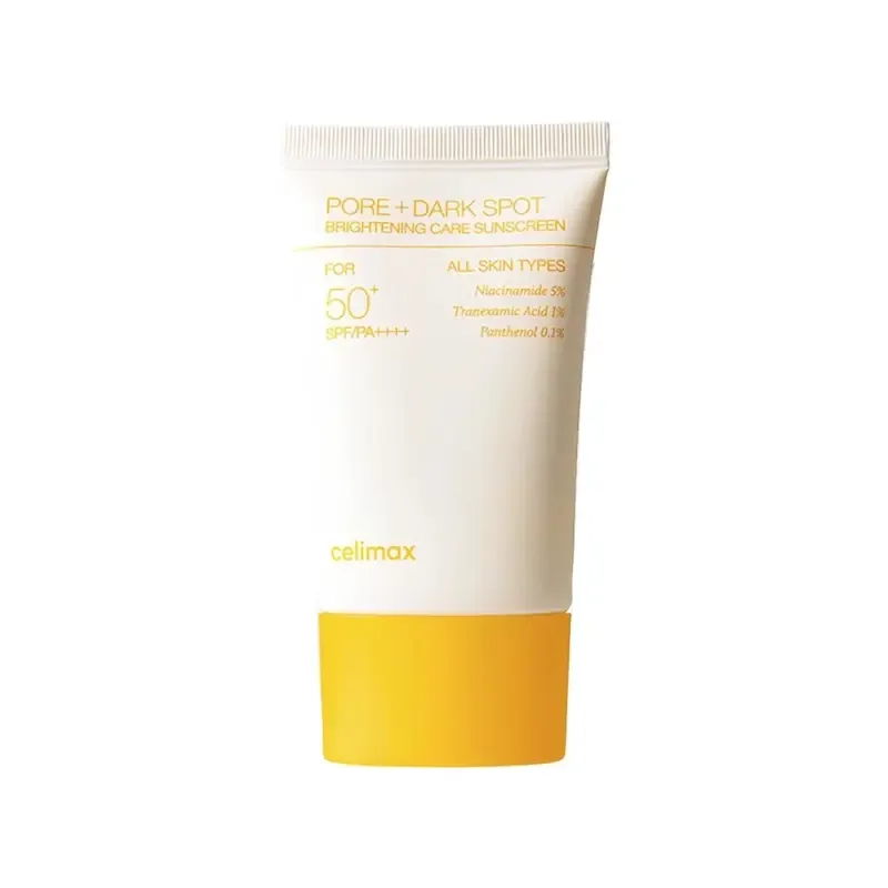 ضدآفتاب روشن‌کننده و ضدلک سلماکس (Celimax Pore + Dark Spot Brightening Care Sunscreen)