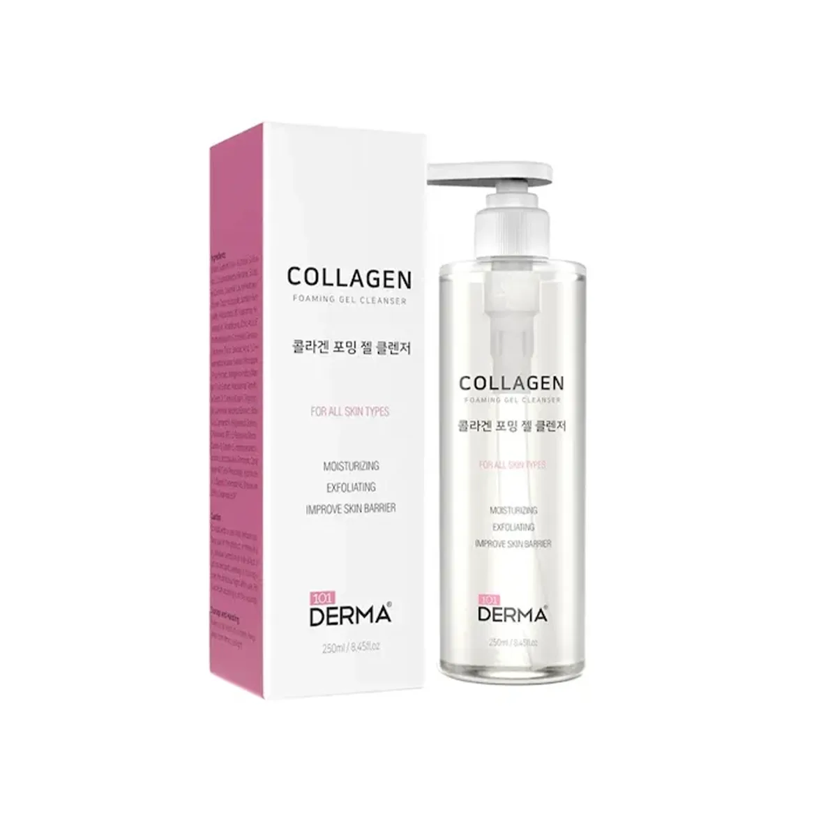 ژل شستشوی فومینگ کلاژن درما ۱۰۱ Derma 101 Collagen Foaming Gel Cleanser
