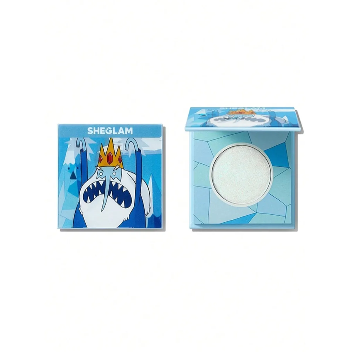 هایلایتر مولتی‌کروم شیگلم SHEGLAM Adventure Time مدل Icy Hearts Multichrome Highlighter